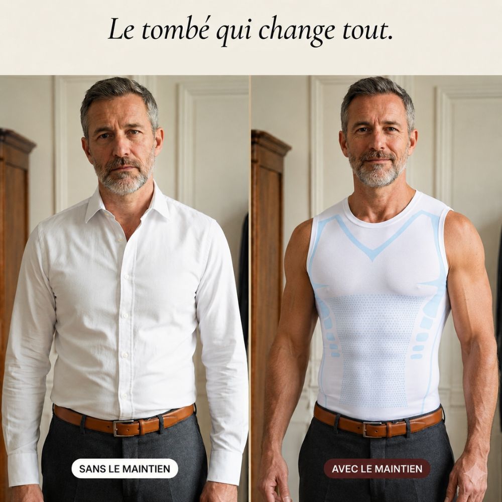 Vos chemises tombent enfin comme à trente ans.