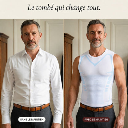 Vos chemises tombent enfin comme à trente ans.