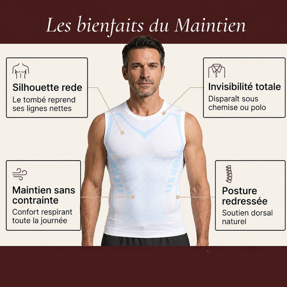 Vos chemises tombent enfin comme à trente ans.